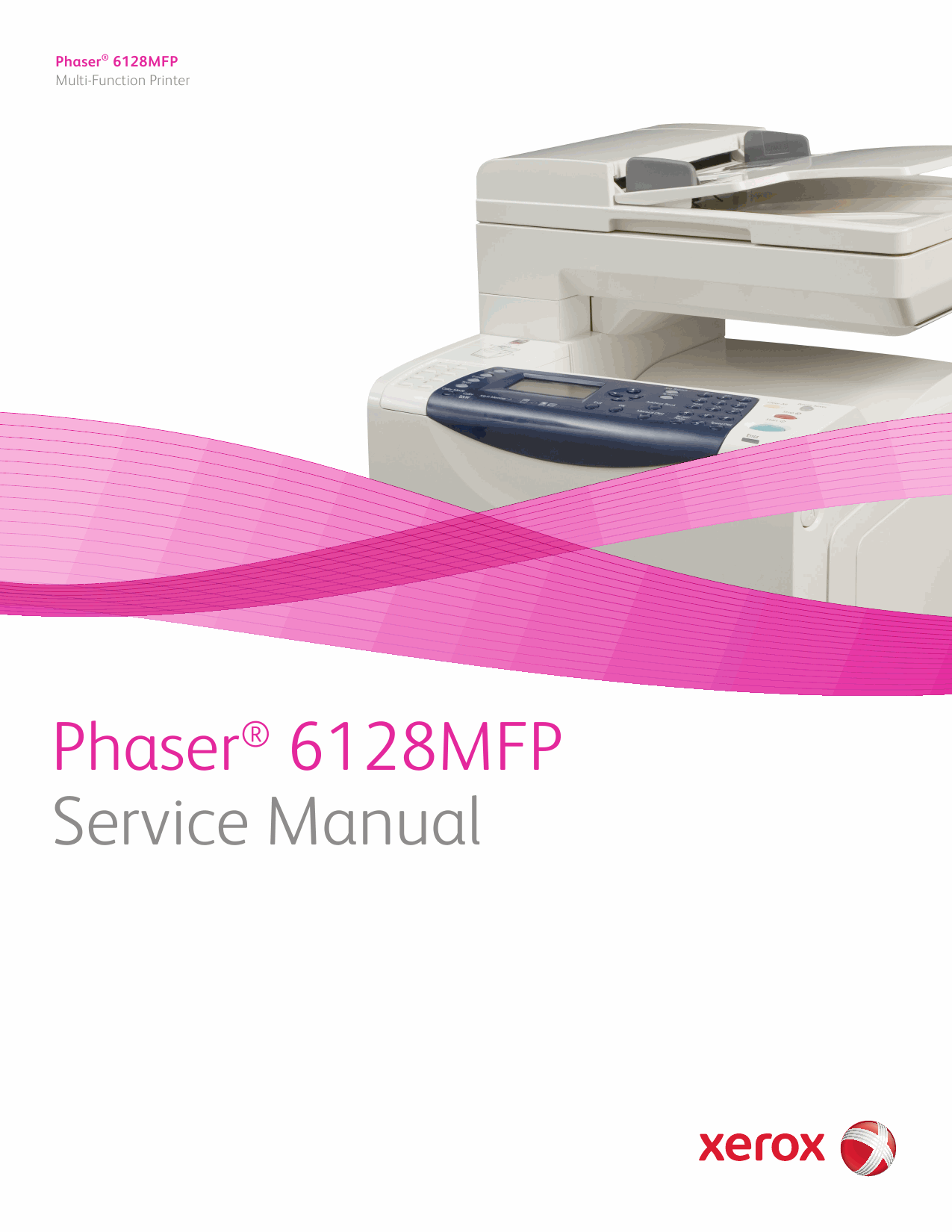 Xerox Phaser 6128-MFP Parts List and Service Manual-1
